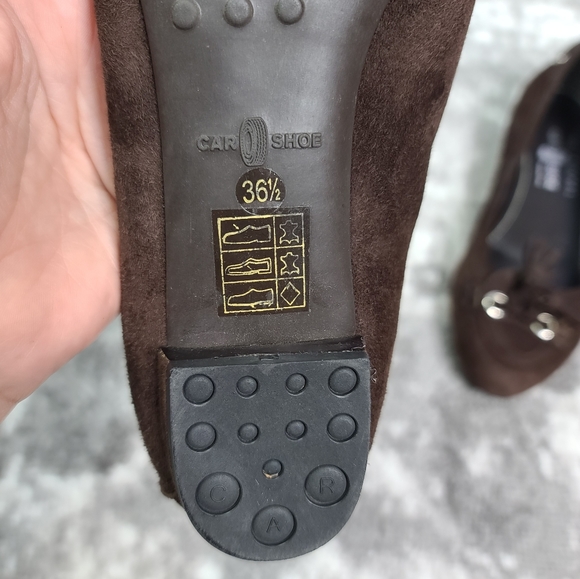 THE ORIGINAL CAR SHOE Loafers Tassels Leather - Picture 10 of 10